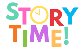 Picture of the words "Storytime"