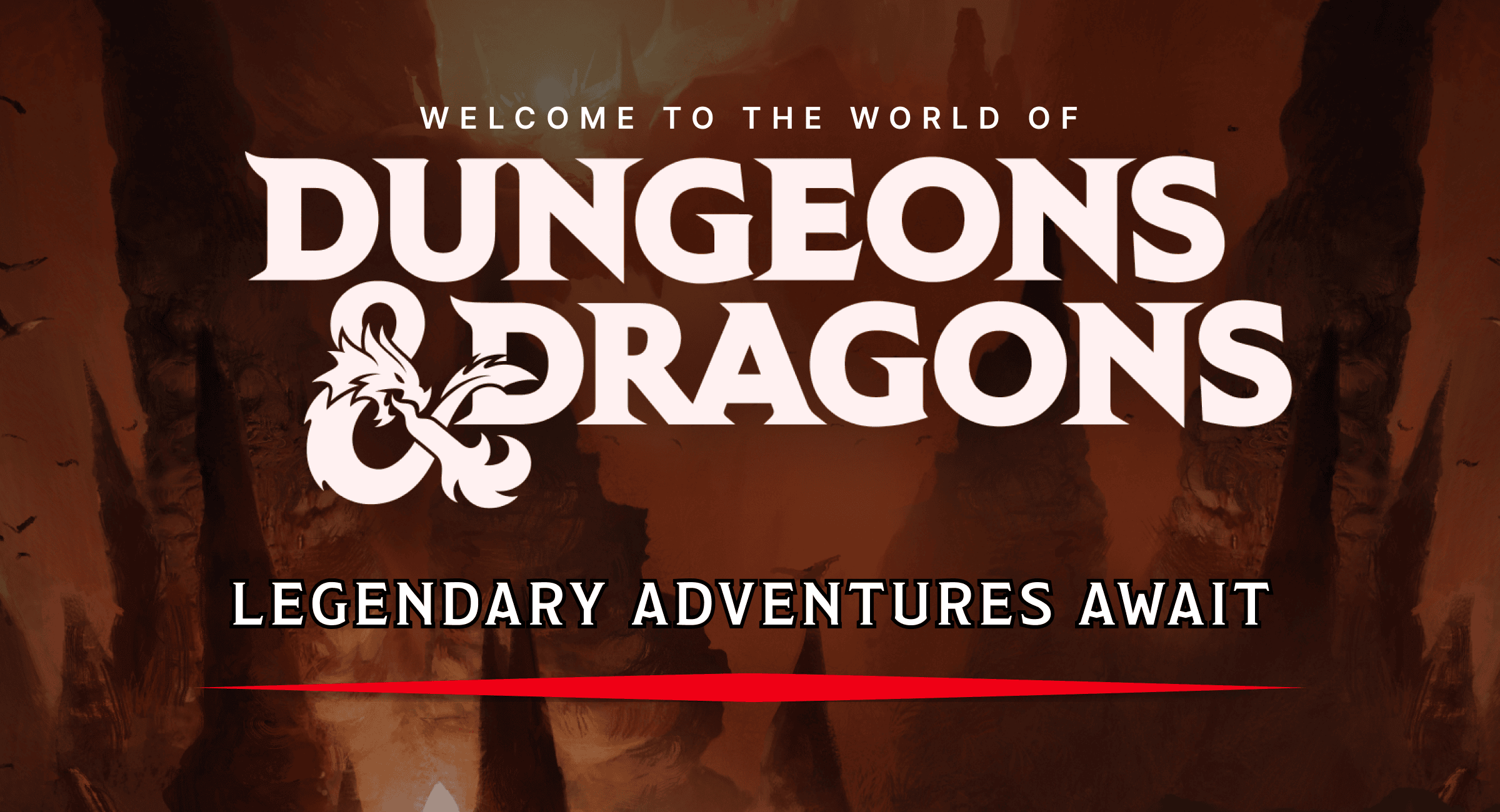 A logo for Dungeons & Dragons