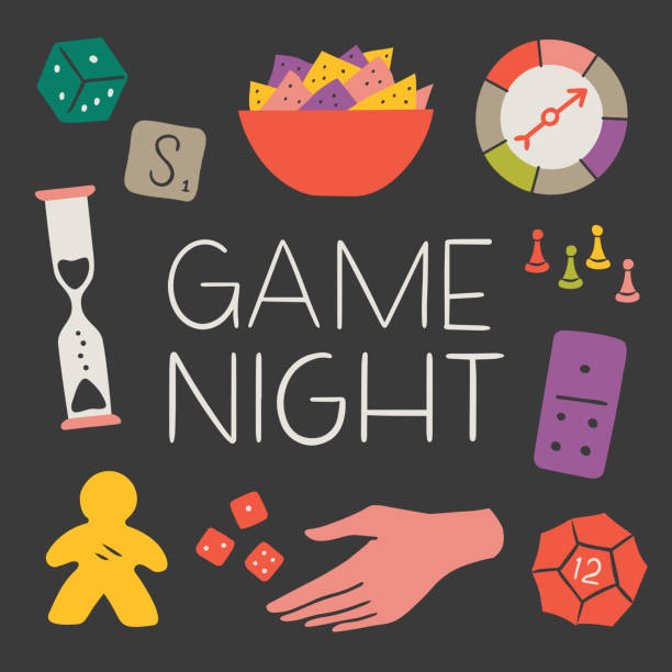 A logo for Game Night.