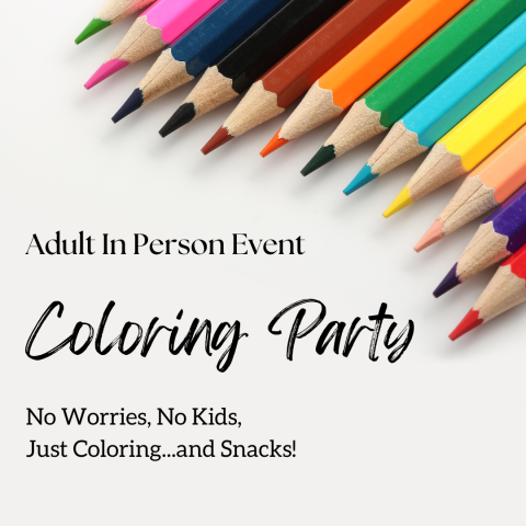 Adult Coloring Party