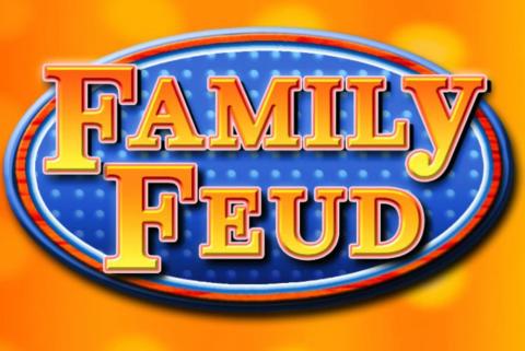 Depiction of the Family Feud logo.