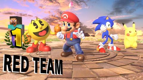 Image depicting a team in Super Smash Bros. Ultimate.