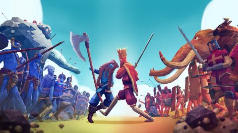 Image depicting the video game Totally Accurate Battle Simulator.
