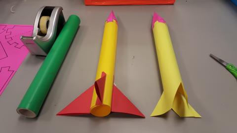 paper stomp rockets