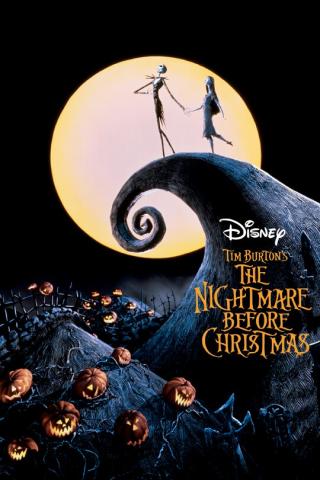 Picture of the movie poster for "The Nightmare Before Christmas"