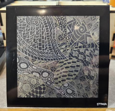 An image of zentangle art.