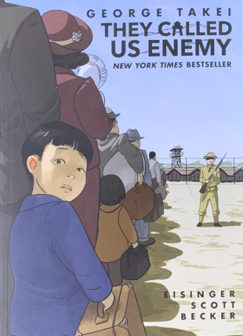 The cover for the graphic novel They Called Us Enemy