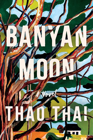 Picture of Banyan tree on cover of Banyan Moon