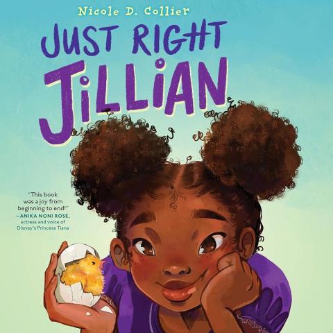 Picture of the book, "Just Right Jillian"