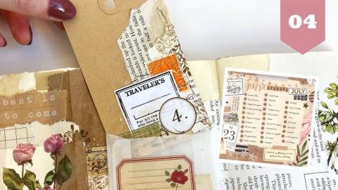 Crafty supplies that are used for journaling