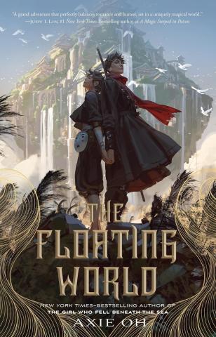 A cover for the book The Floating World.