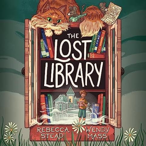 Picture of the book, "The Lost Library" 