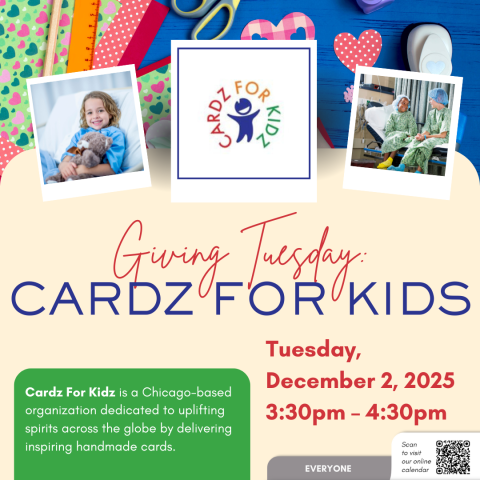 Giving Tuesday Cardz for Kidz 2025 Graphic