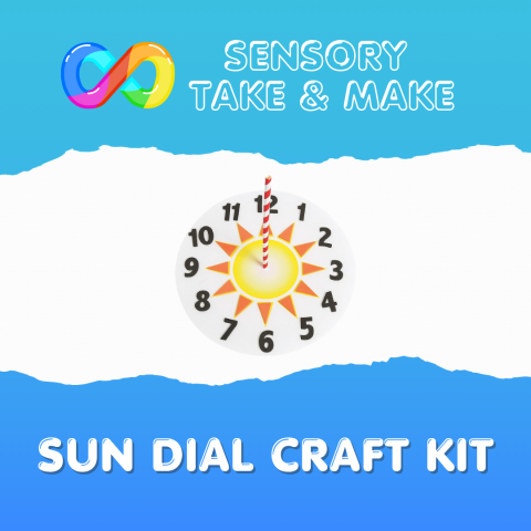 Sensory Take & Make: Sun Dial Craft Kit