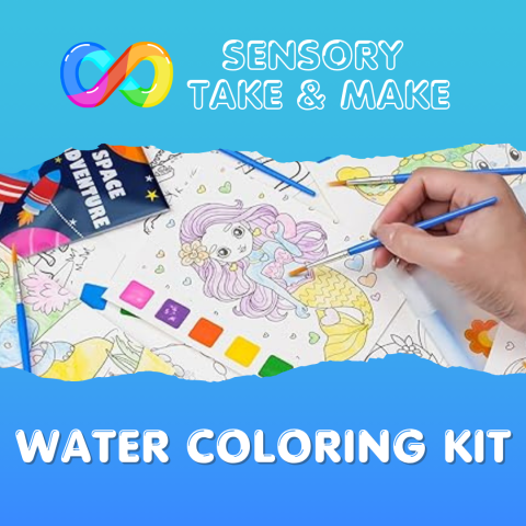 Sensory Take & Make: Water Coloring Kit