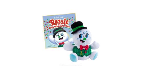 Picture of the Elf on the Shelf SantaVerse Razzle the Snowman Plush Toy