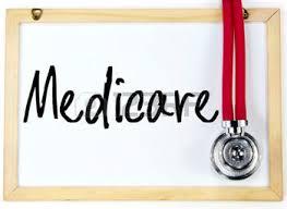 Medicare sign with stethoscope 