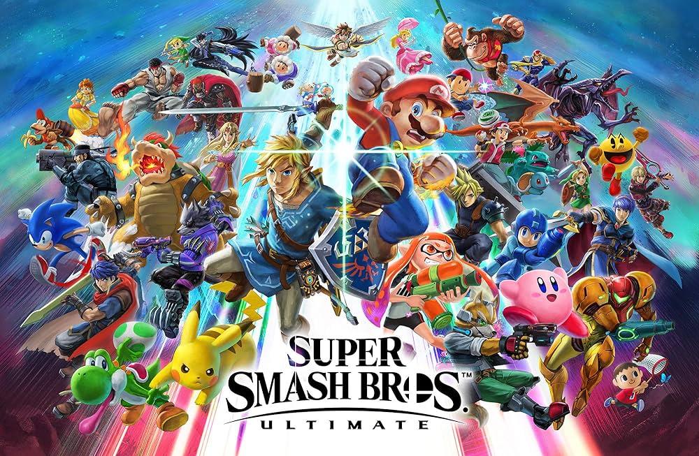 The title image for Super Smash Bros. Ultimate