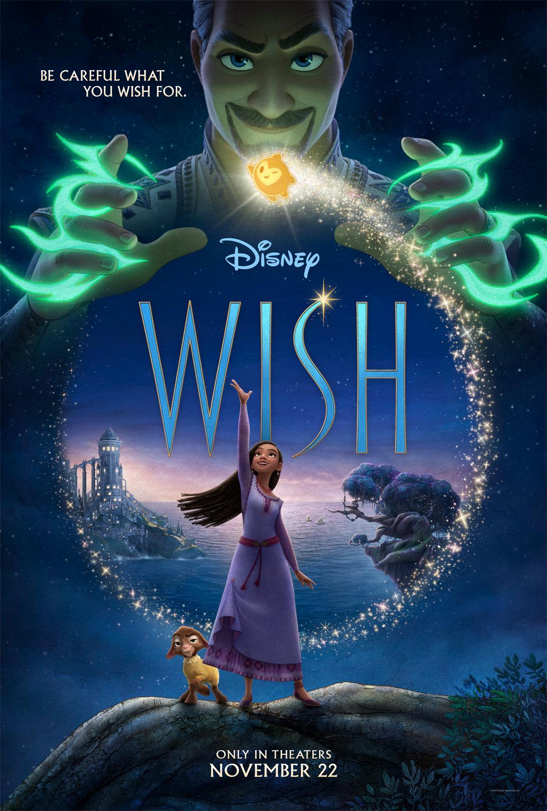 Picture of movie poster for the movie Disney Wish