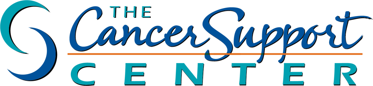 Cancer Support Center logo in different shades of blue