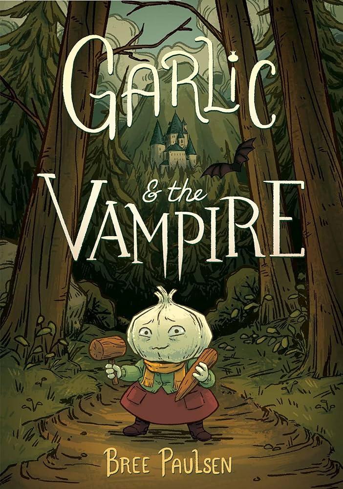 Picture of the book, "Garlic & the Vampire" 