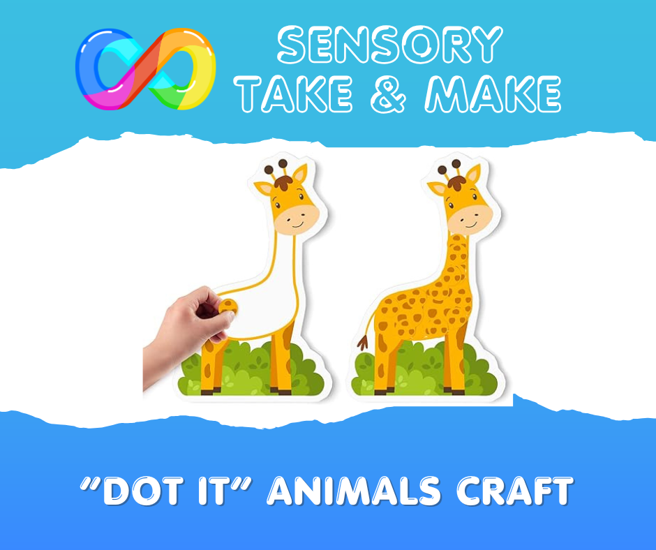 Sensory Make & Take: “Dot It” Animals Craft