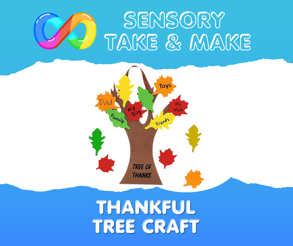 Sensory Take & Make: Thankful Tree Craft