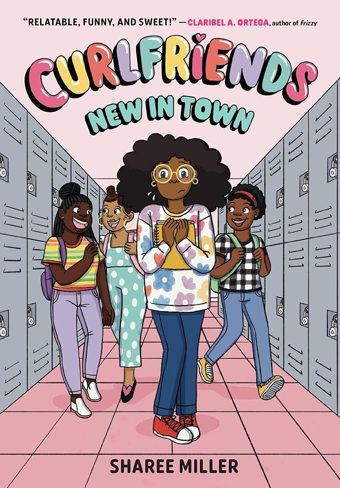 Picture of the book, "Curlfriends: New in Town"