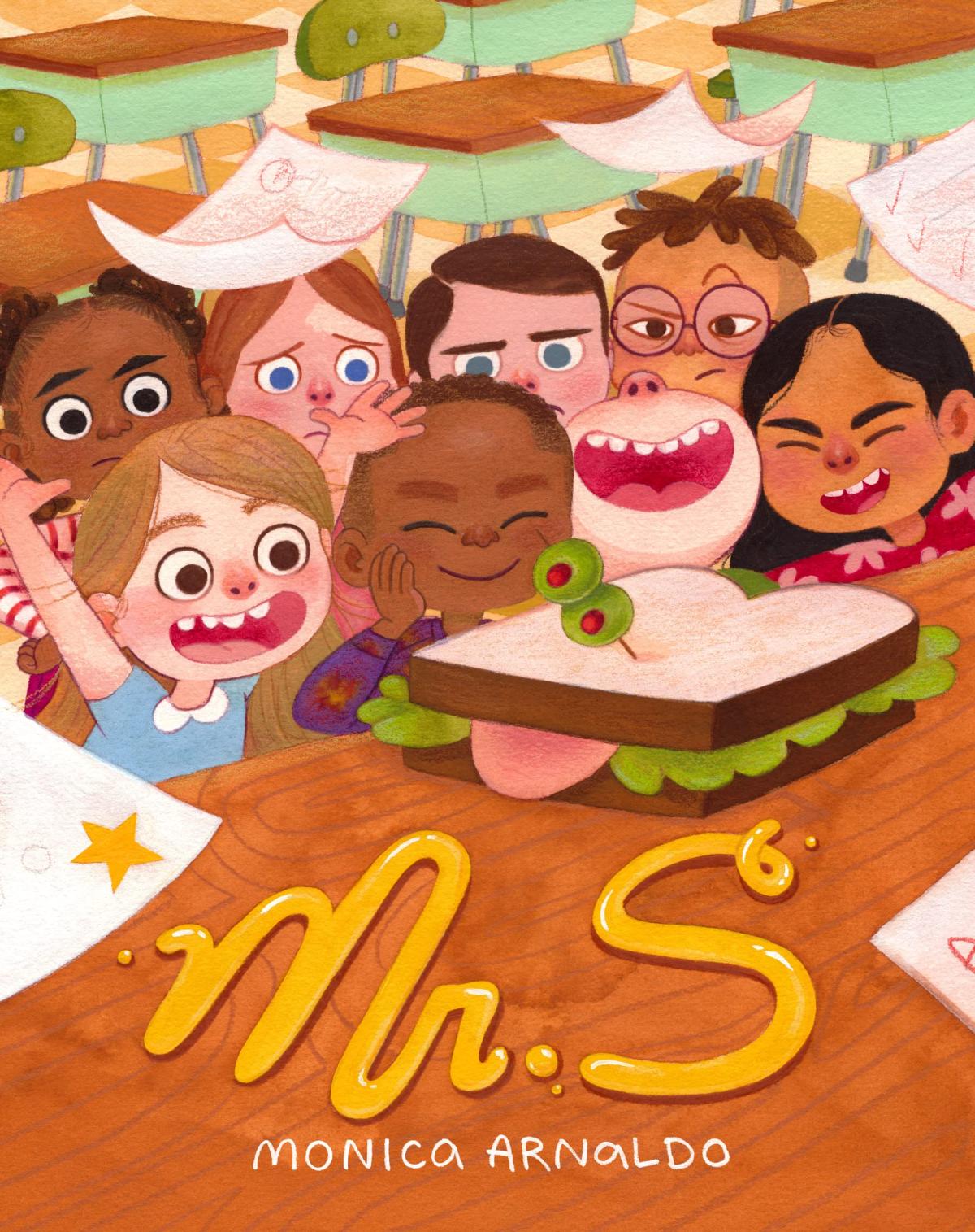 Picture of the children's book, "Mr. S: A First Day of School Book"