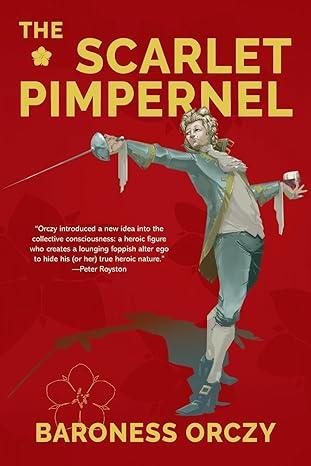 The cover of The Scarlet Pimpernel.