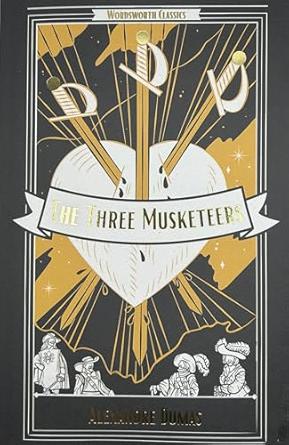 The cover of The Three Musketeers.