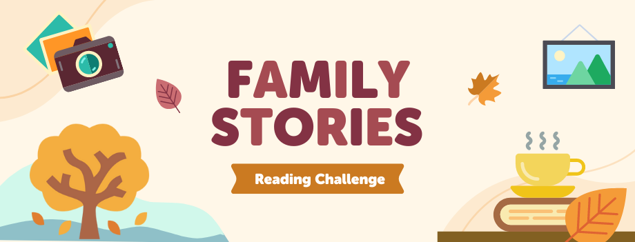 Picture of the Beanstack Banner from the Family Stories Reading Challenge