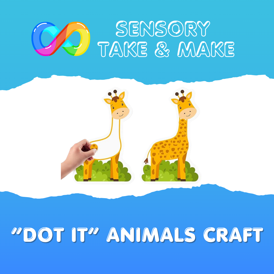 Sensory Take & Make: Dot It Animals Craft